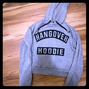 Crop top hoodie
